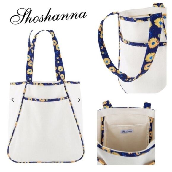 NWT Shoshanna Sunflower Tote - Picture 1 of 5